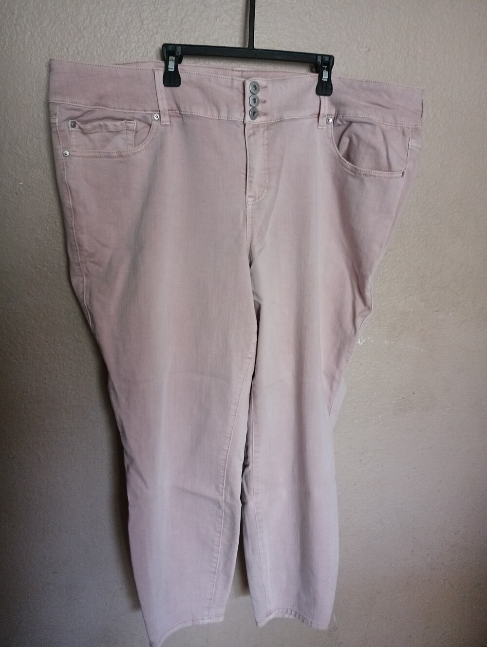 Torrid Denim Sz 24 Regular Jeans Blush Pink Colored NWOT